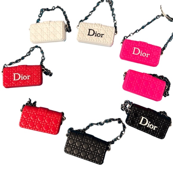 Handbags - Winner’s Choice Luxury Inspired Designer Miniature Mini Purse Bag Key Chains